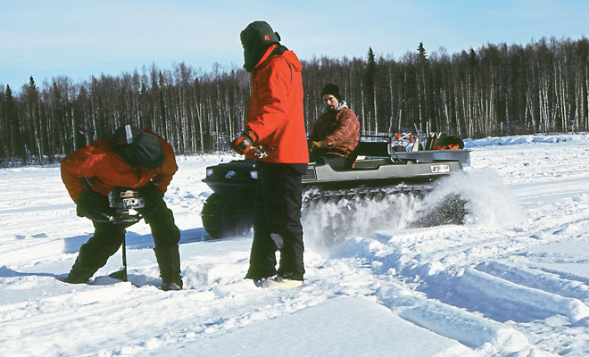 Ice Fishing by Argo