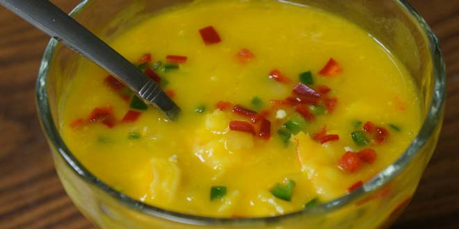 Spicy Pumpkin and Shrimp Soup