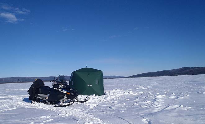 Icefishing Shelters for Alaska, Alaska Ice-Fishing Blog