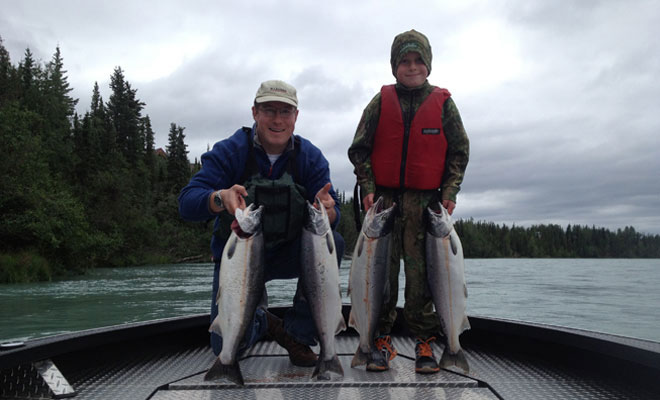 Silver Salmon River Fishing, Alaska Fishing Articles