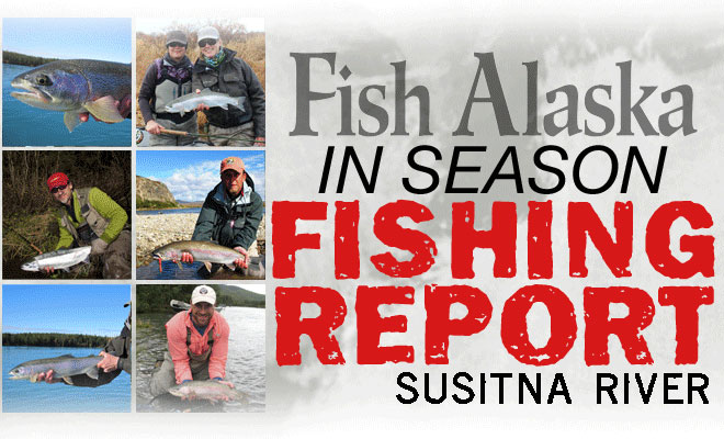 fishing report Susitna River