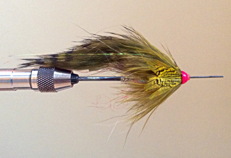 Sculpin tube fly tied by one of the professional guides at Alaska West.