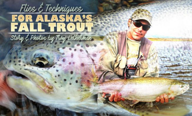 Flies & Techniques for Alaska’s Fall Trout img