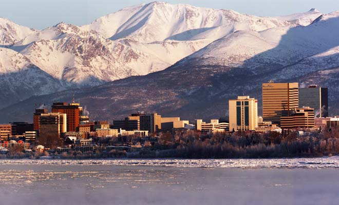 urban Anchorage Alaska