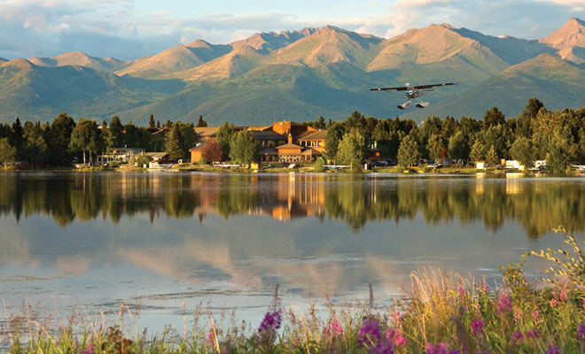 Lake Hood in Anchorage Lake Hood in Anchorage