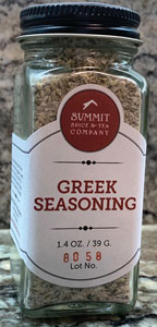Summit Spice & Tea Greek Seasoning