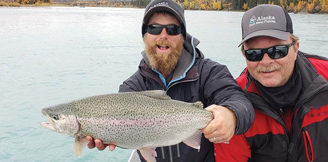 Kenai River trout