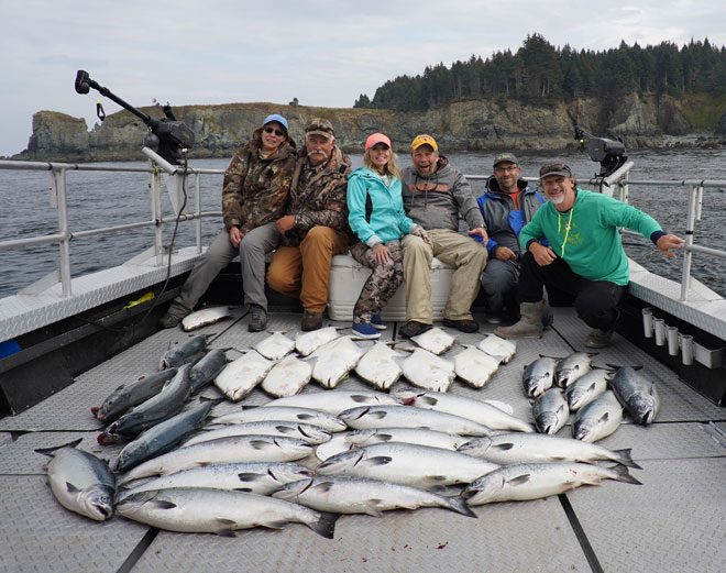 Alaskan Fishing Adventures Cook Inlet fishing