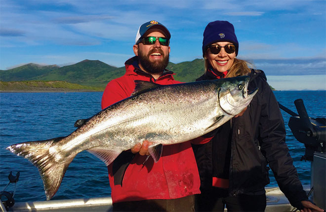 ocean conditions king salmon alaska