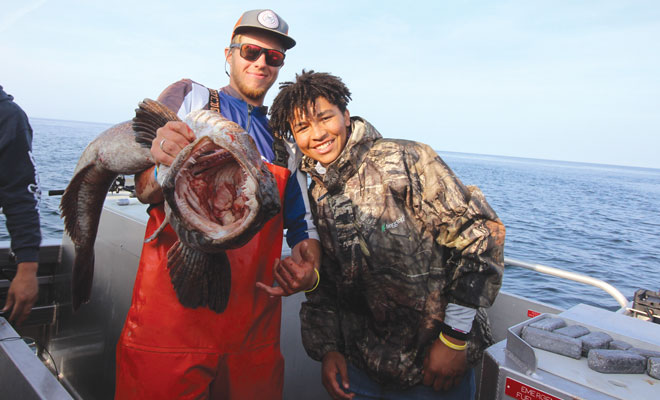 Big Dan's Fishing Charters Game Changer lingcod