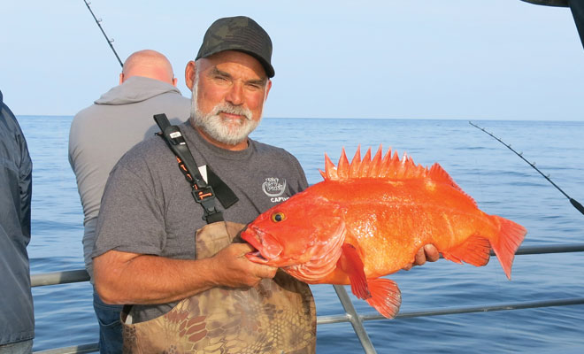 Big Dan's Fishing Charters yelloweye rockfish