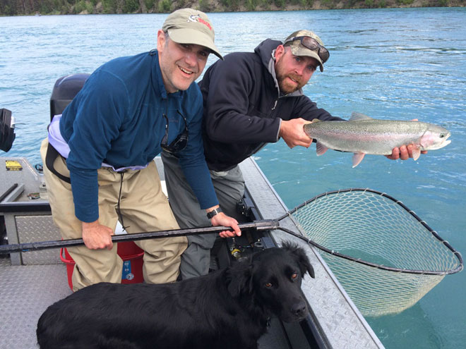 rainbow trout fishing on the kenai