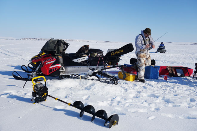 ice fishing gear