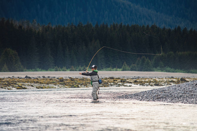 fly fishing Alaska