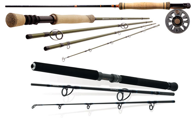 Eagle Claw Medium Heavy Power Fishing Rod & Reel Combos for sale