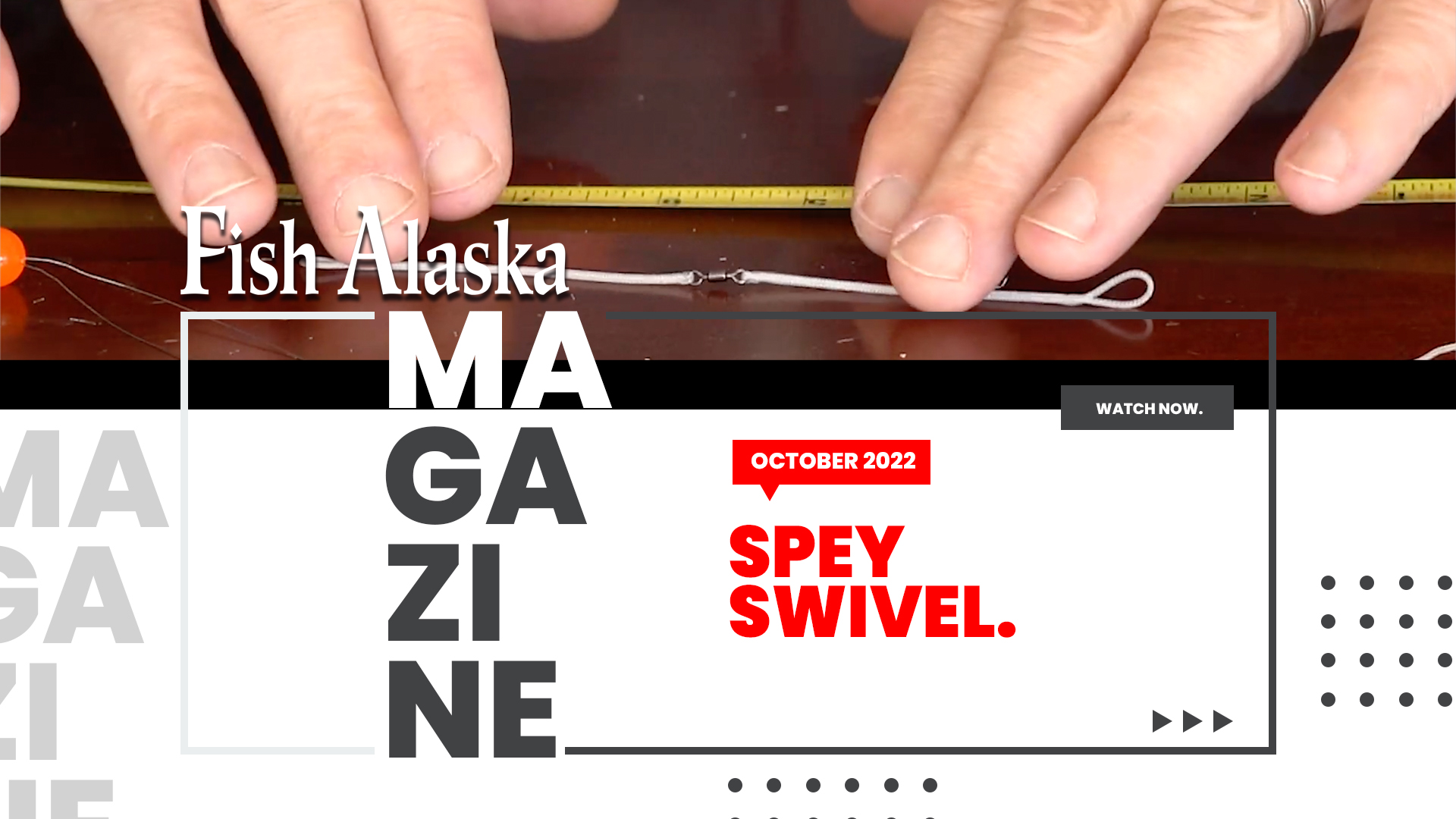 Making Spey Swivels - Fish Alaska Magazine