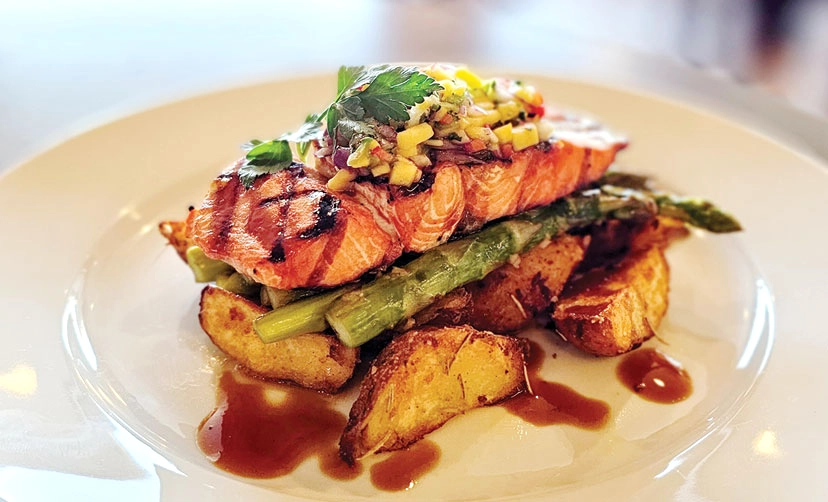 Grilled Alaska Salmon