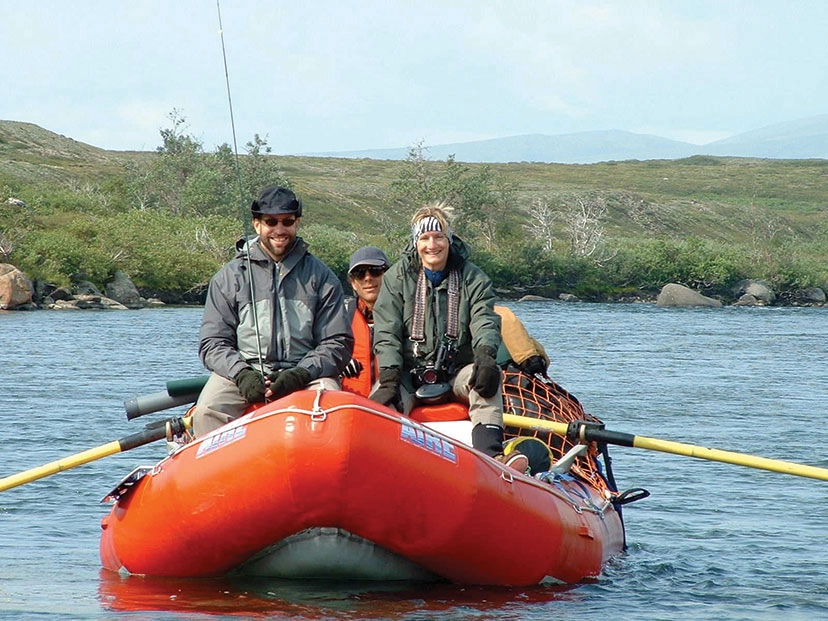 inflatable raft