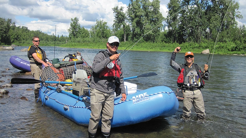 inflatable raft