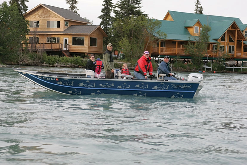 Kenai River boats