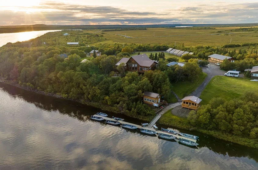 Alaska fishing trip Bear Trail Lodge