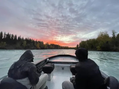 high water fishing