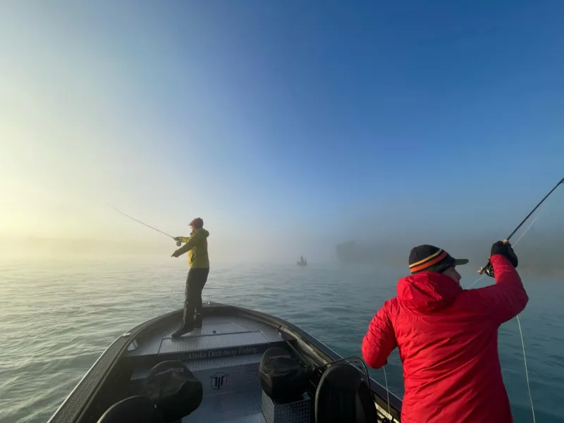 high water fishing
