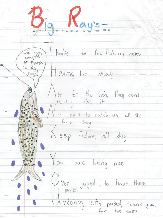 Big Rays fifth grade giveaway 5