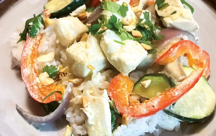 Coconut Halibut Curry
