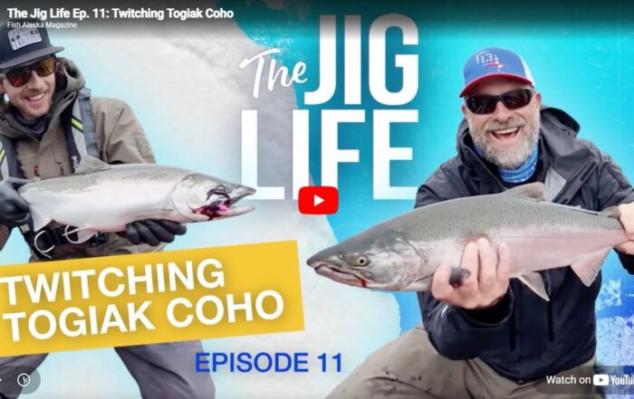 twitching for coho