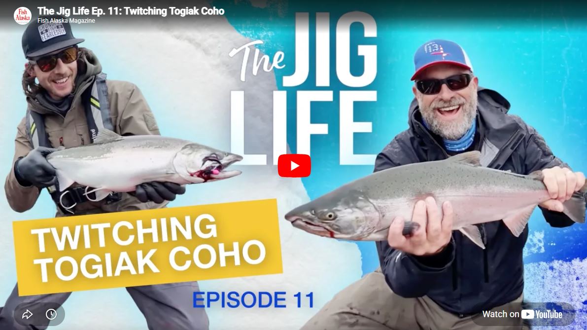 twitching for coho