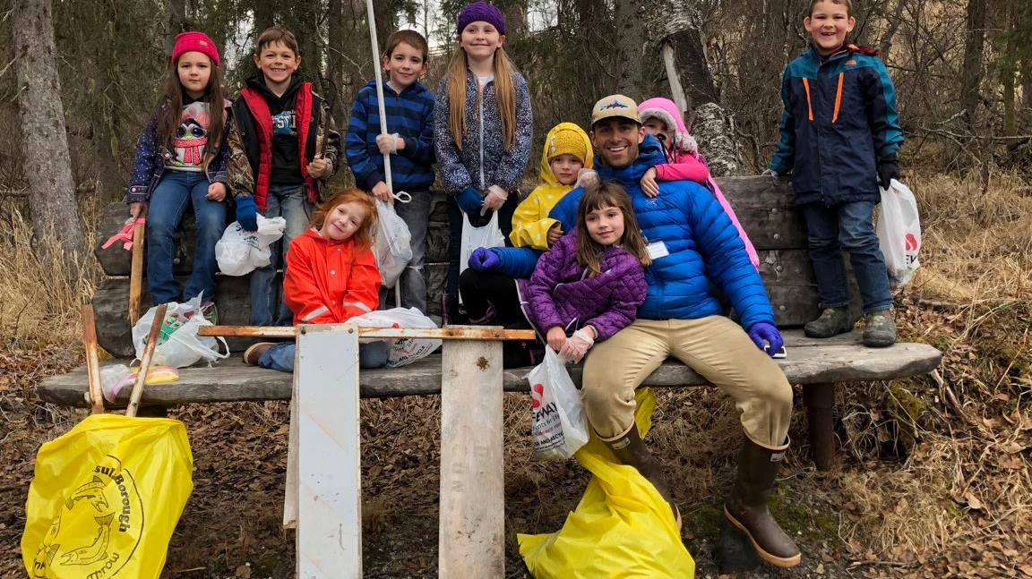 KRSA Kenai river kids spring cleanup3