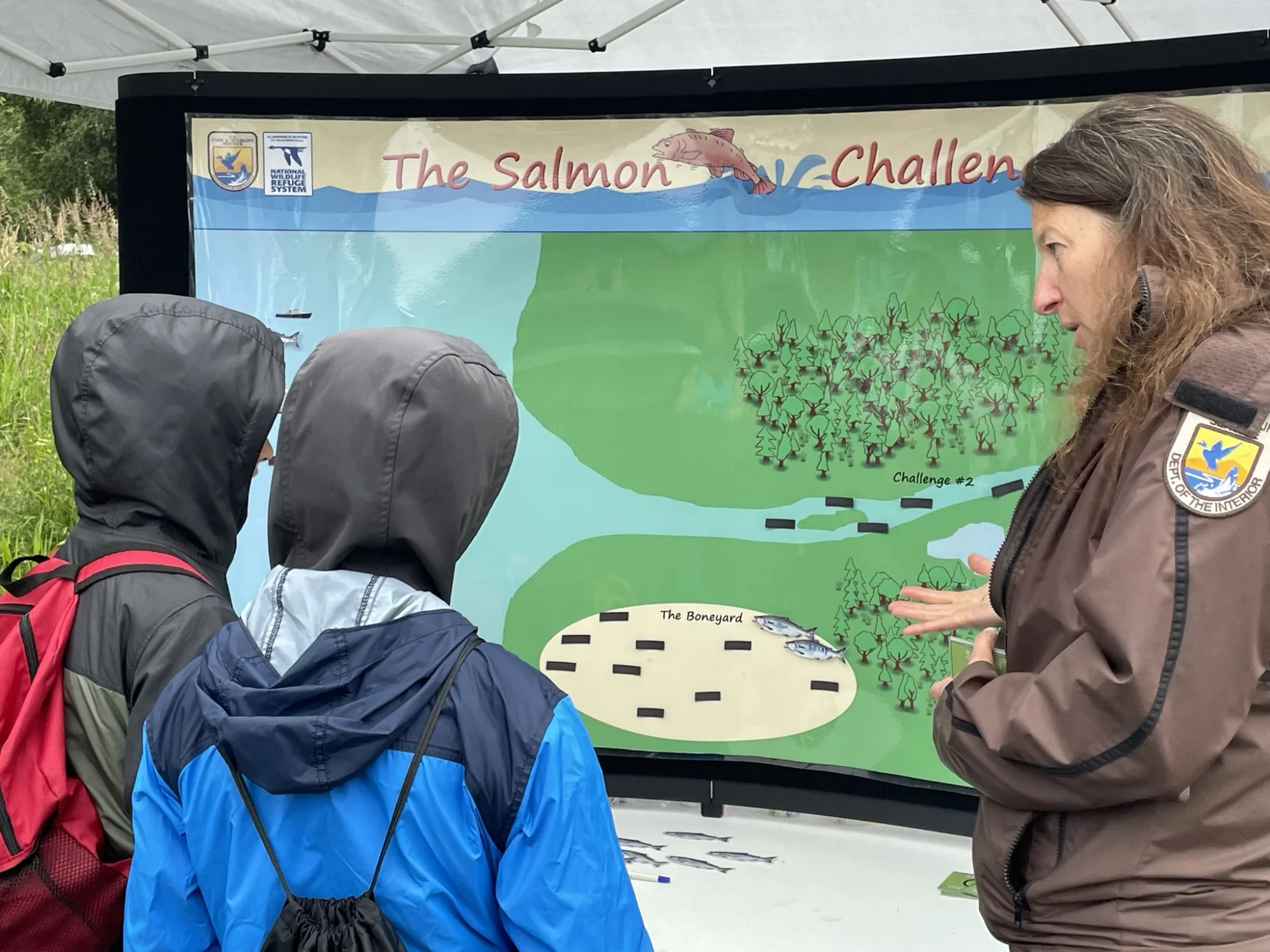 KRSA jr classic educational fair USFWS booth