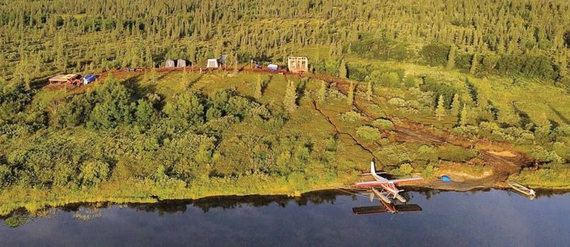 Katmai fishing lodge